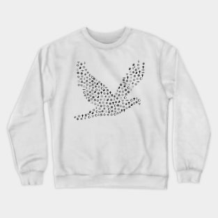 World Religions Peace Dove Crewneck Sweatshirt